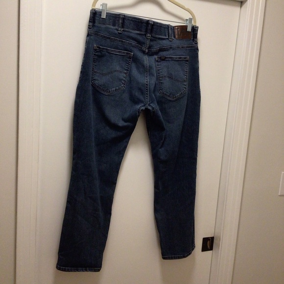 Mens Lees Straight Fit Tapered Leg - Picture 3 of 4